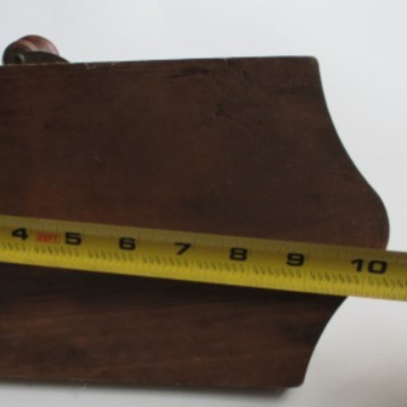 Farmhouse Crank Coffee Grinder Decor Rustic Wood - Picture 5 of 8